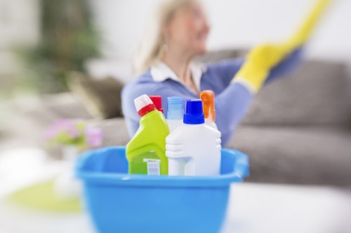 Reliable Kennington cleaners refreshing a property with deep cleaning